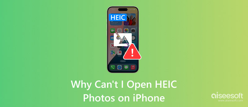 Por que não consigo abrir fotos HEIC no iPhone?