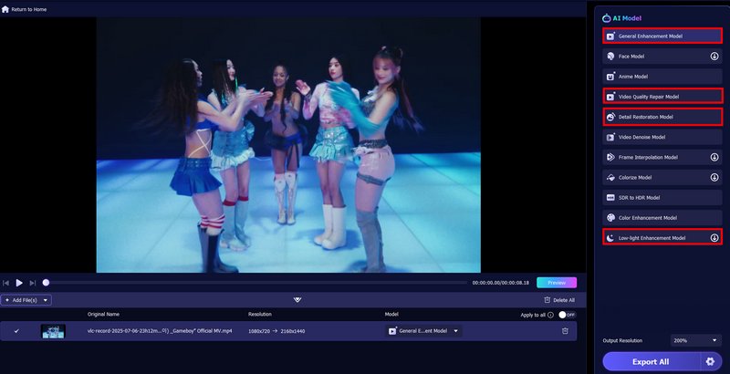 Escolha Melhoria Geral