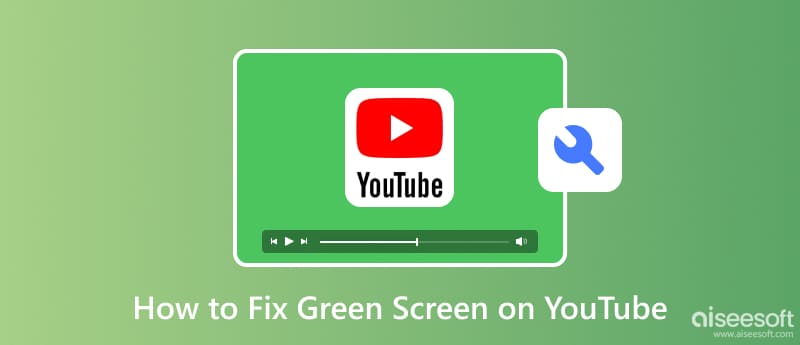 Tela verde do YouTube