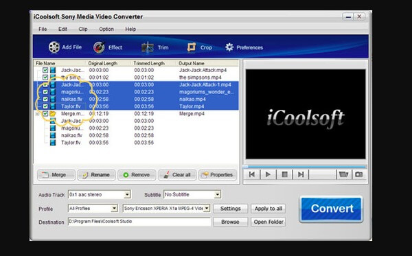 iCoolsoft Sony Media Video Converter