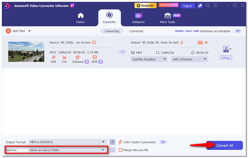 Converter todos os vídeos