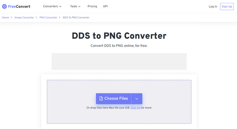 Converter DDS para PNG grátis