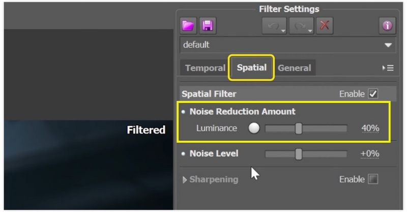 Ajustar luminância e crominância