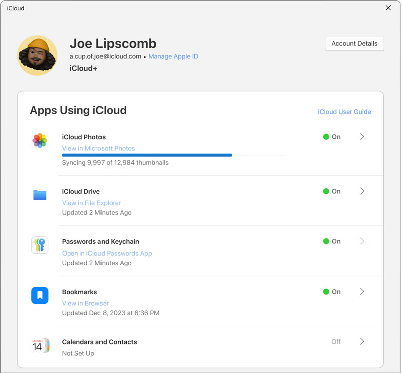 Icloud For Windows Turn On Icloud Drive