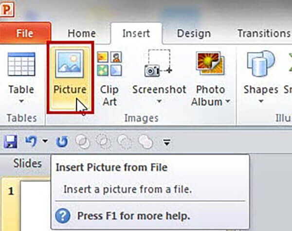 Inserir arquivo GIF no PowerPoint