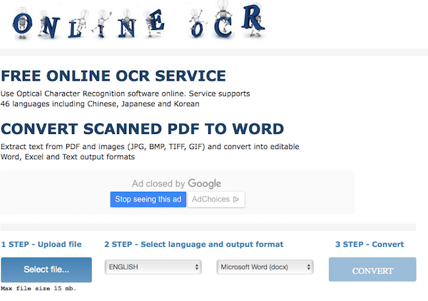 OCR Online