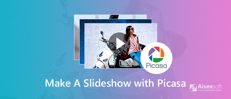 Apresentação de slides do Picasa