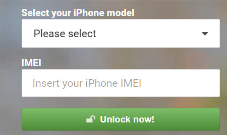 Desbloquear iPhone bloqueado em iPhoneIMEI.Net