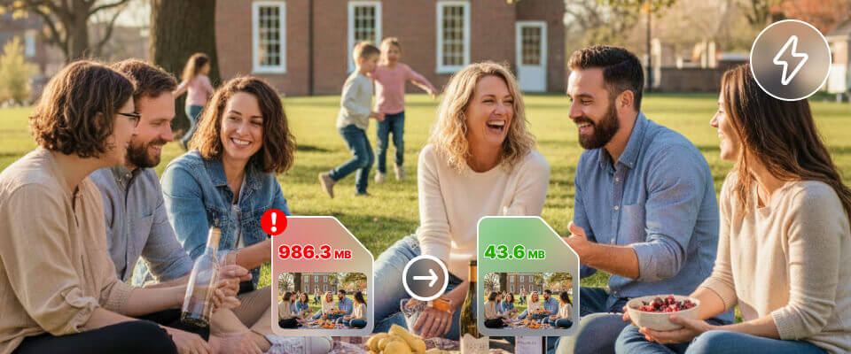 Transferir arquivos de vídeo