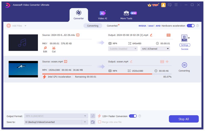 Converter com maior velocidade