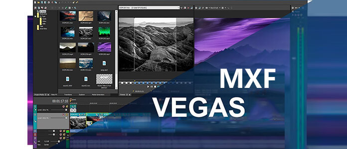 Converter vídeo MXF para Sony Vegas