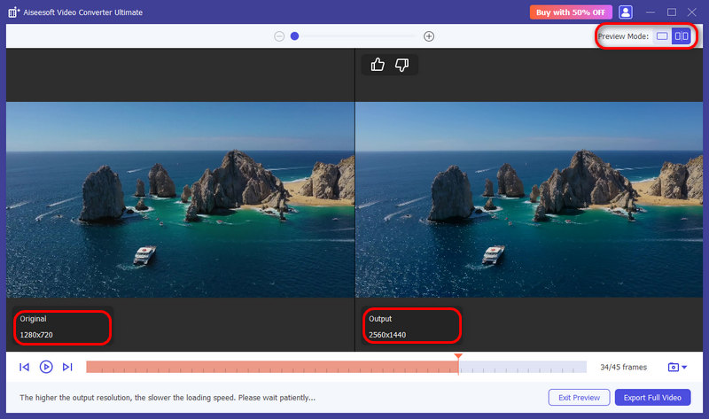 Pré-visualizar o resultado