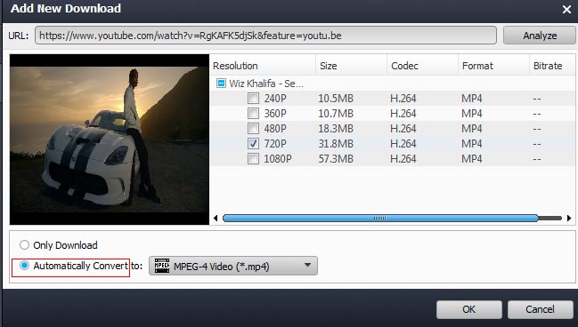 Converter formato