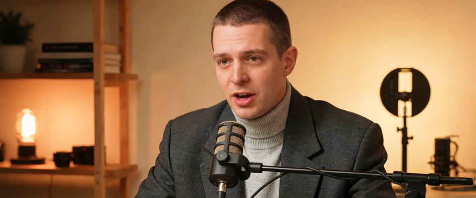 Isolamento vocal por IA para criação de conteúdo