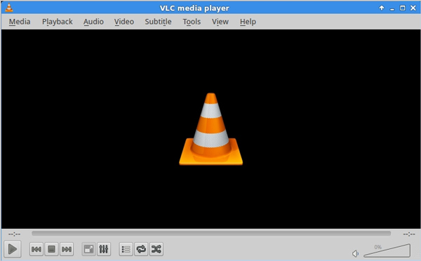 Reprodutor de áudio - Reprodutor VLC