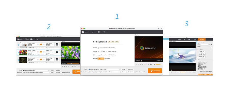 Conversor WTV para Interface Mac
