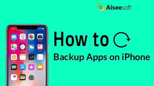 Aplicativos de backup no iPhone