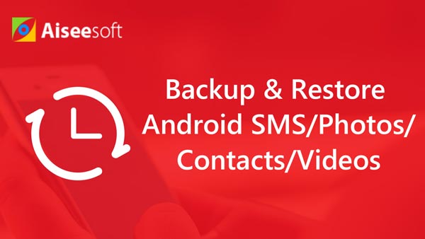 Backup e restauração de SMS/fotos/contatos/vídeos do Android