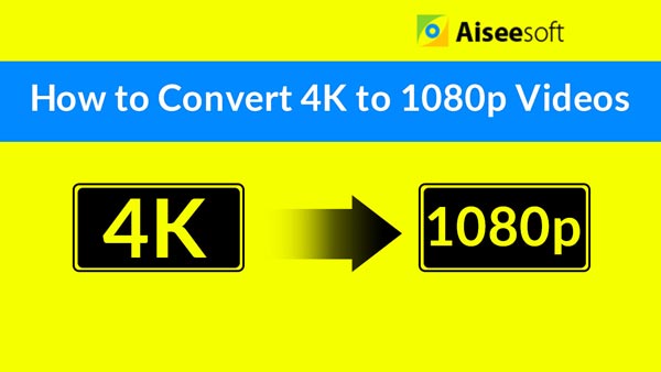 Conversão de vídeo 4K para 1080p