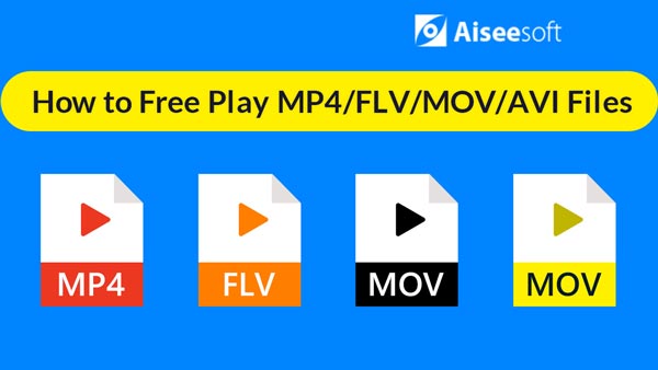 Reprodução gratuita de arquivos MP4/FLV/MOV/AVI
