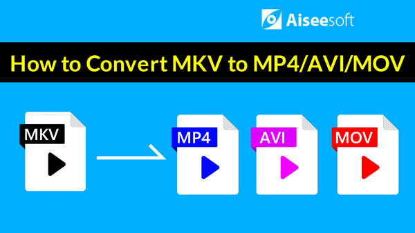 Converter MKV para MP4/AVI/MOV