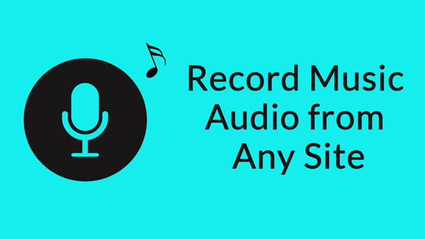 Grave áudio de música de qualquer site (do sistema de áudio e microfone)