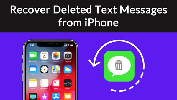 Vídeo recuperar mensagens de texto excluídas do iPhone