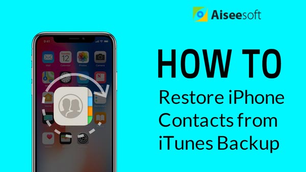 [Resolvido] Restaurar contatos do iPhone a partir do backup do iTunes