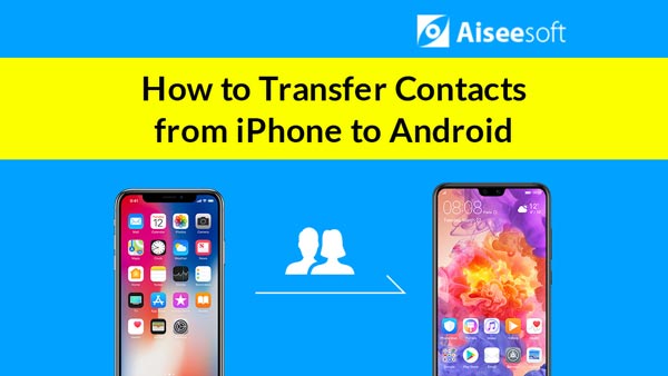 Transferência de vídeo dos contatos do iPhone para o Android