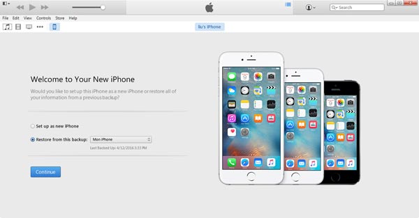 Recuperar dados do iPhone a partir do backup do iTunes